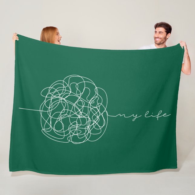 My Life Fleecefilt (På plats)