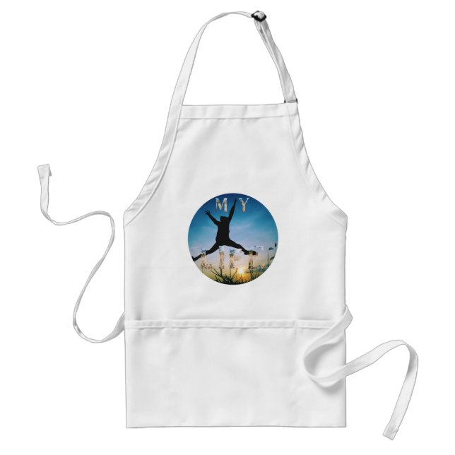 My Life – Inspirational Nature Design Apron Förkläde (Framsidan)