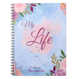 My Life-Spiral Photo Notebook Anteckningsbok