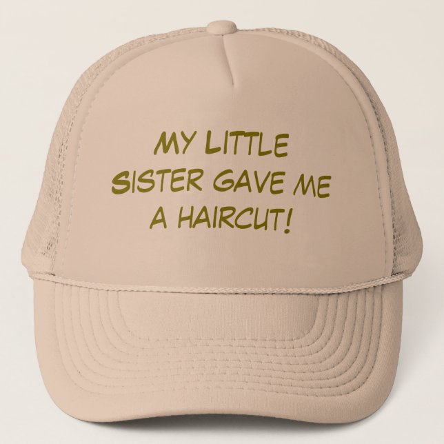 My Little Sister Gave Me a Haircut Keps (Framsida)