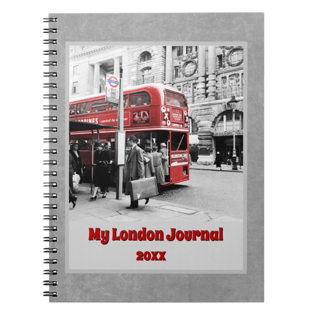 My London Journal (anpassadet) Anteckningsbok (Framsidan)