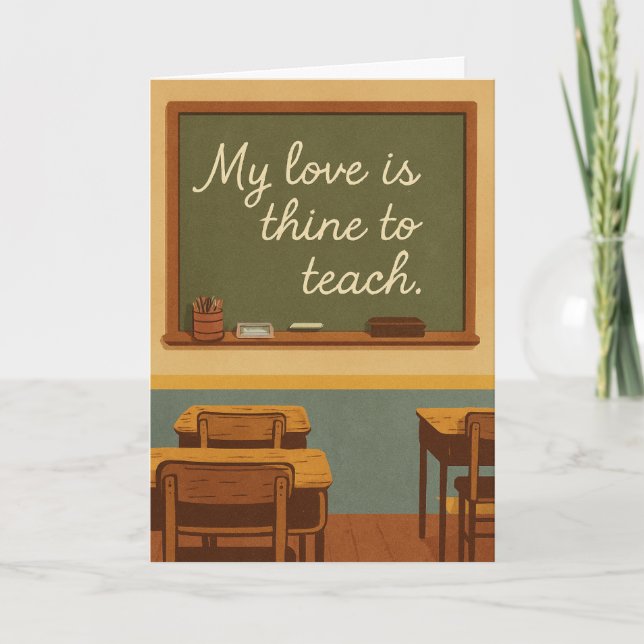 My love is thine to teach  kort (Framsida)