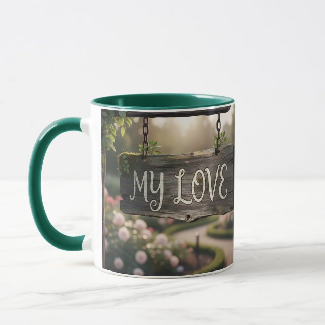 My Love Mug | Romantic Coffee Mug Gift for Couples Mugg (Vänster)