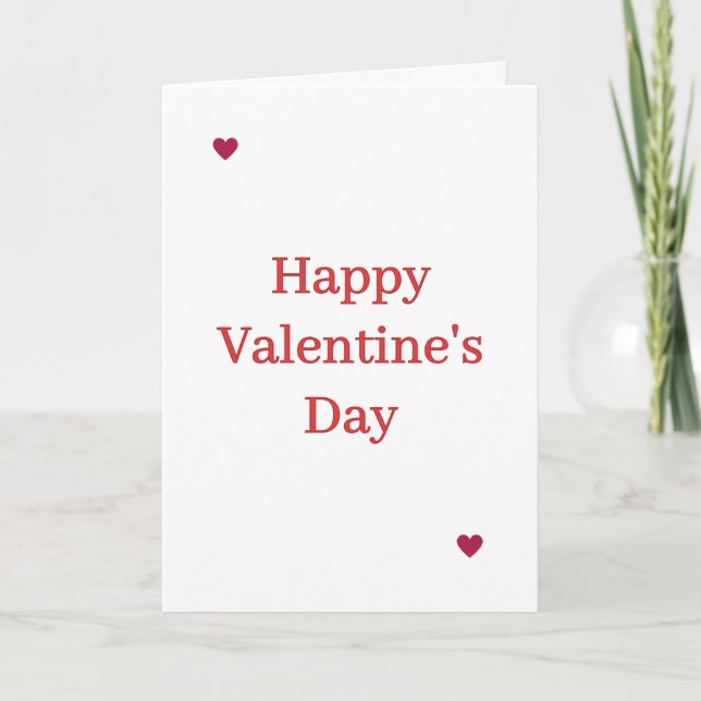 My Love Valentine’s Day Card - Greeting Card Kort (Framsida)
