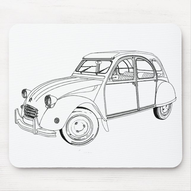 My loved car: Citroën 2 CV Musmatta (Framsidan)