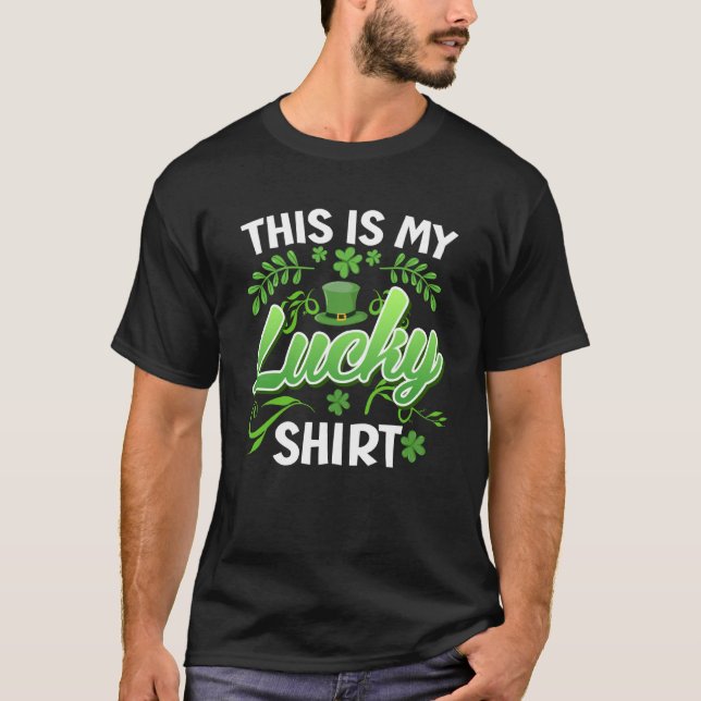 My luck lucky charm St Patrick's Day T Shirt (Framsida)