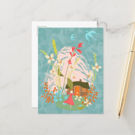 My Lycklig Ställe Meddelande Vykort