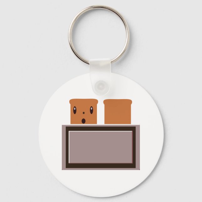 My Lycklig Toaster Nyckelring (Framsida)