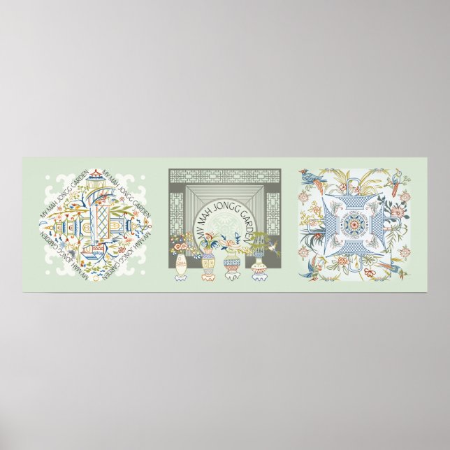 My Mah Jongg Garden Poster (Framsidan)