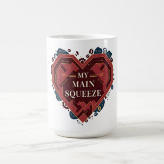 My Main Squeeze – Coffee Lover Valentine Design Kaffemugg