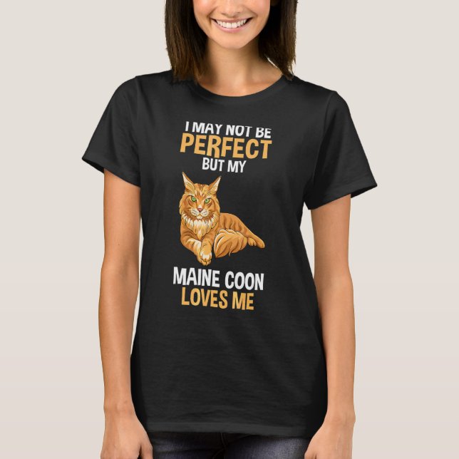 My Maine Coon Kärlek Me T Shirt (Framsida)