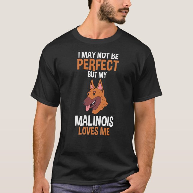 My Malinois Kärlek Me T Shirt (Framsida)