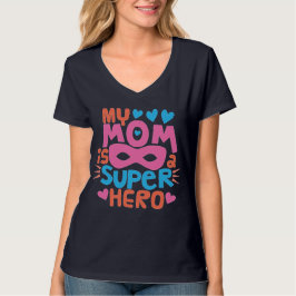 MY MAMMA ÄR EN TOPPEN HERO | I Kärlek You MAMMA T Shirt