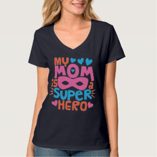 MY MAMMA ÄR EN TOPPEN HERO I Kärlek You MAMMA T Shirt