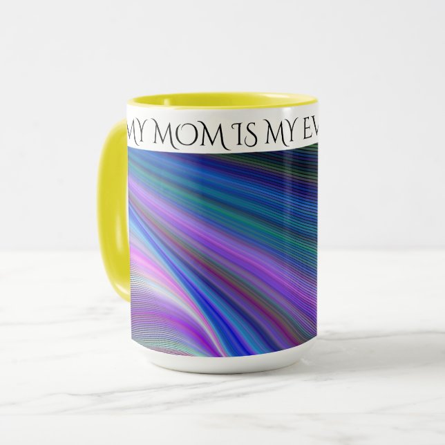 "MY MAMMA ÄR MITT ALLT" KAFFE ELLER TEA MUGG. MUGG (Framsida vänster)