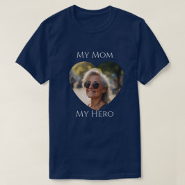 My Mamma (is) My Hero - Vuxen Photo T Shirt