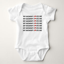 MY MAMMA ME - RED HEART Baby Bodykostym  T Shirt