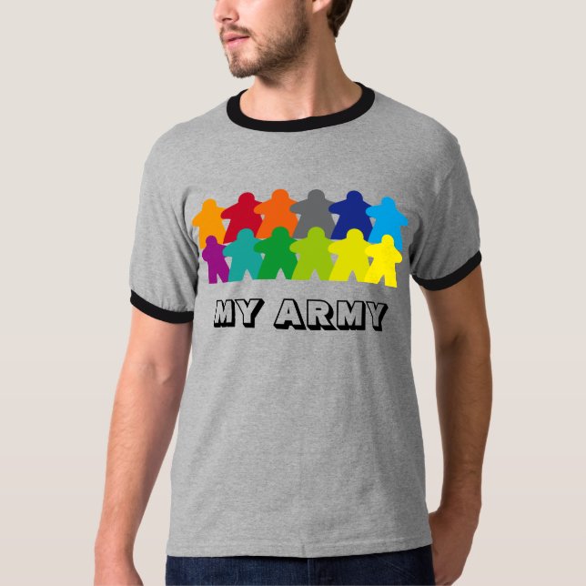 My Meeple Army Tee (Framsida)