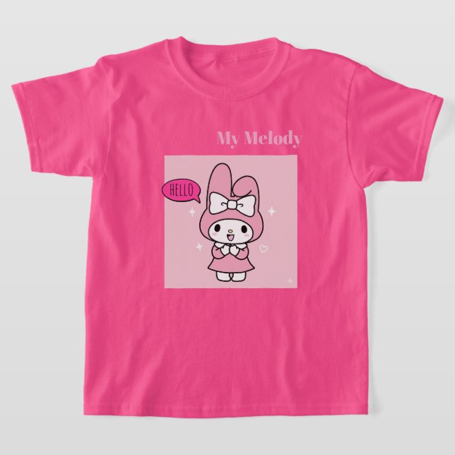 My Melody  T Shirt (Laydown)