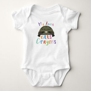 My Moster Eats Kritor - Militärt Helmet T Shirt