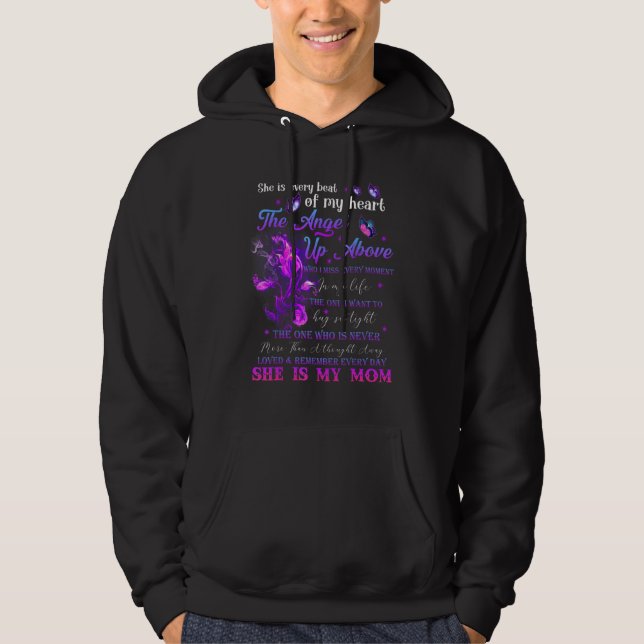 My Mother Is Every Beat Of My Heart The Angel Up A Hoodie (Framsida)
