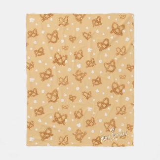 My Movie Blanket - Pretzels & Popcorn Snacks Fleecefilt