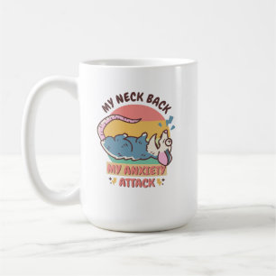 MY NACKE BAK MIN ANXIETY ATTACK KAFFEMUGG