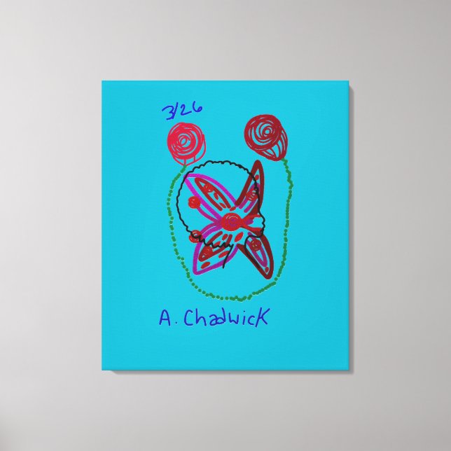 My Name Is Blossom  Canvastryck (Framsida)