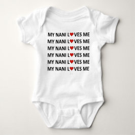 MY NANI KÄRLEK ME - RED HEART T SHIRT