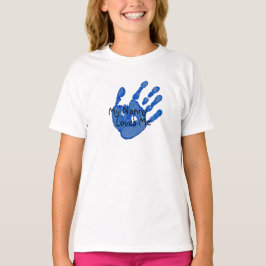 "My Nanny Kärlek Me"-Blue T-shirt