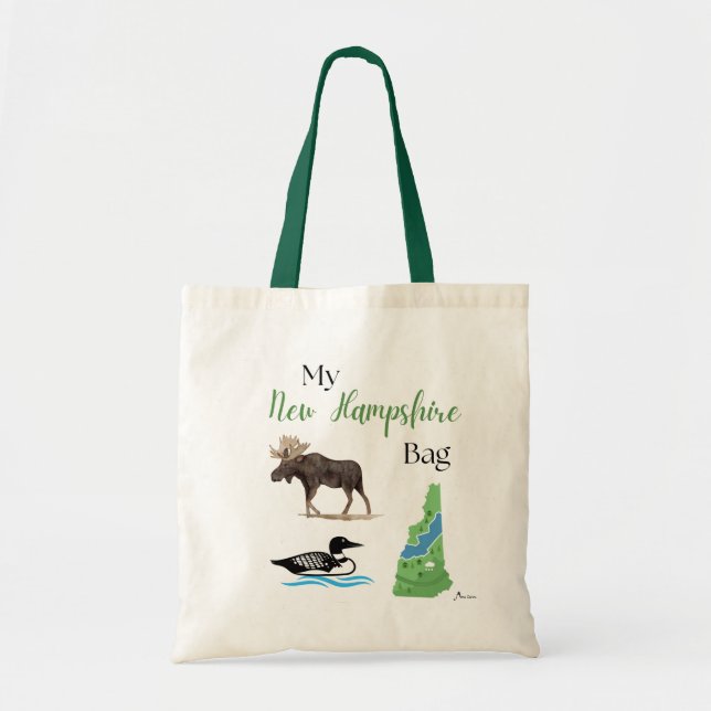 MY New Hampshire Bag Tygkasse (Framsidan)