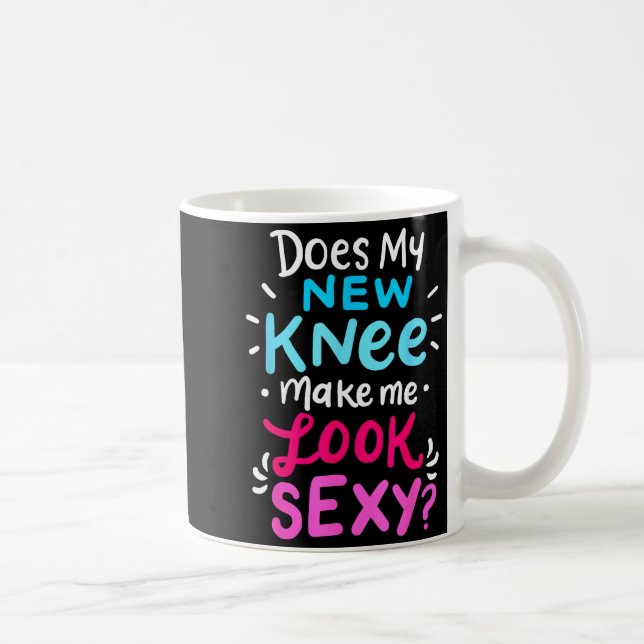 My New Knee Gift Funny Knee Replacement Surgery Jo Kaffemugg (Höger)