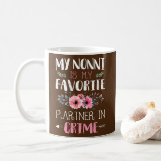 My Nonni Partner In Crime Funny Grandma Quotes  Kaffemugg