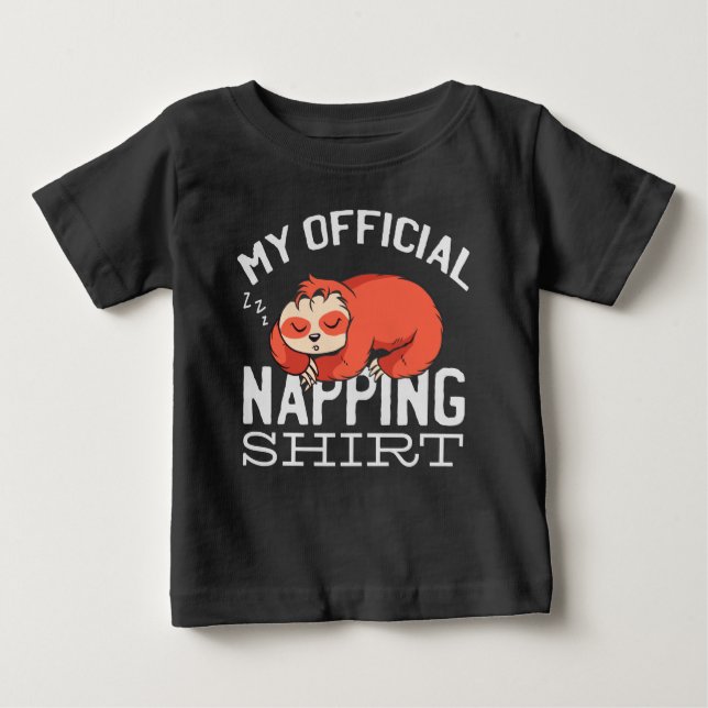 My official napping shirt Sloth T (Framsida)