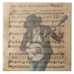 MY OLD KENTUCKY HOME KAKELPLATTA