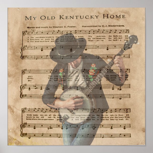 MY OLD KENTUCKY HOME POSTER (Framsidan)