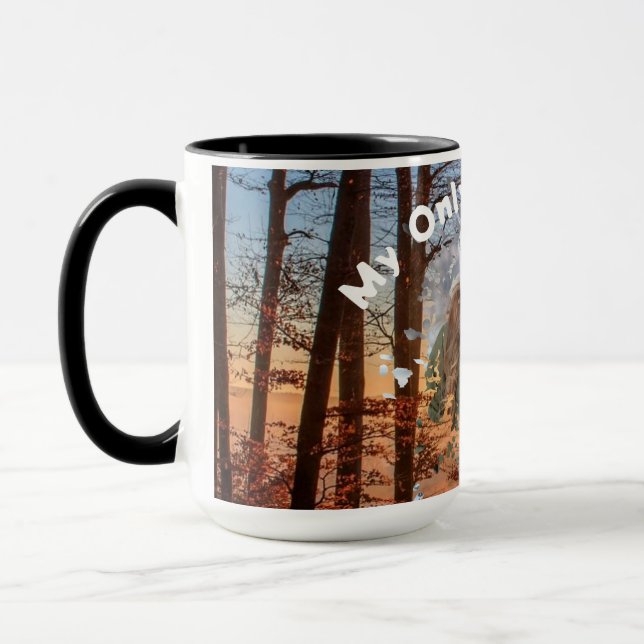 My Only Sun Shine Mug Edit Text and Change Image Mugg (Vänster)