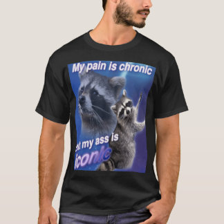 My Pain is Chronic but my A is Iconic Active gift T Shirt