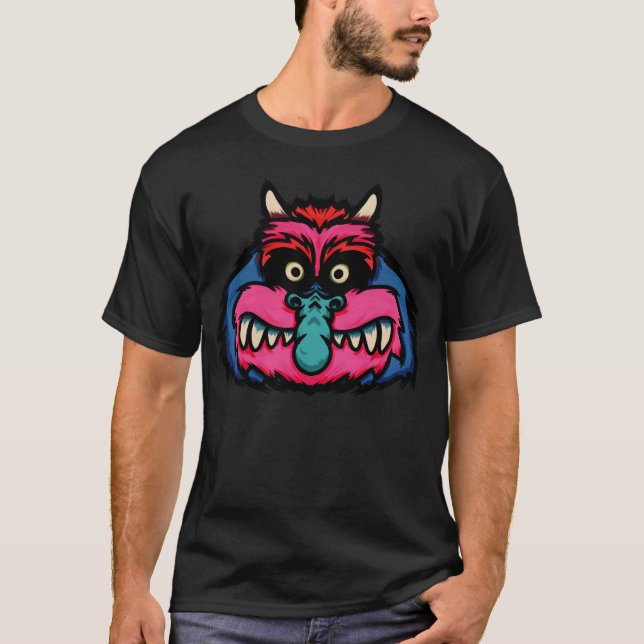 My Pal Monster 80s family T Shirt (Framsida)