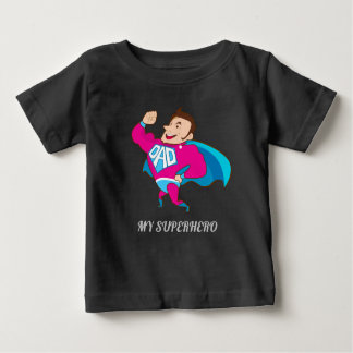 MY PAPPA ÄR SUPERHERO T SHIRT