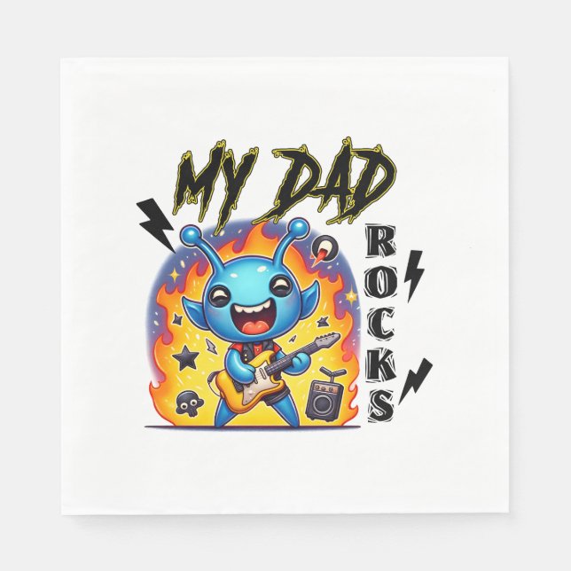 My Pappa Sten Pappersservett (Framsidan)