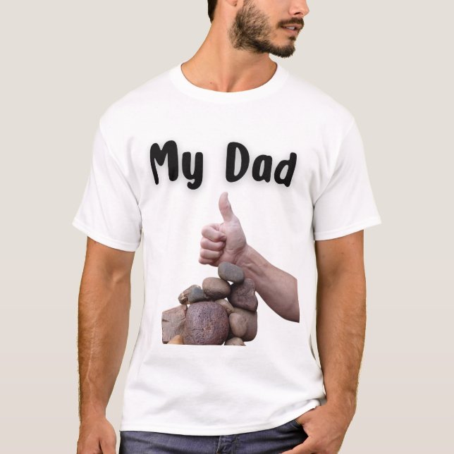 My Pappa Sten T Shirt (Framsida)