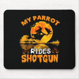 My Parrot Rides Pistol Witch Fly Broomstick T Hal Musmatta