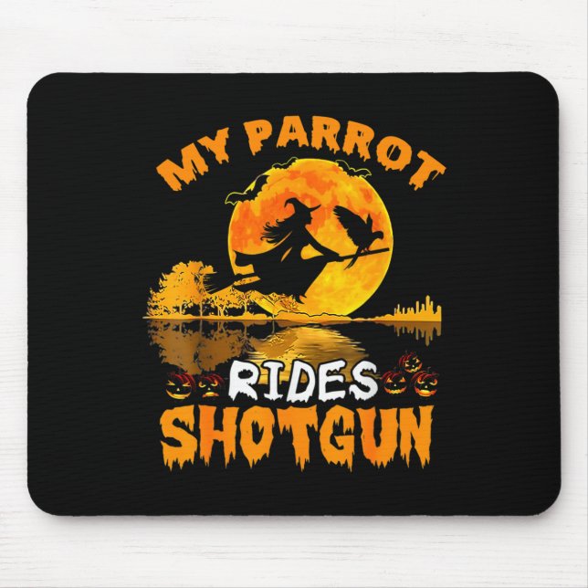 My Parrot Rides Pistol Witch Fly Broomstick T Hal Musmatta (Framsidan)