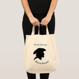 My Patriot Ancestor Tote Bag Tygkasse