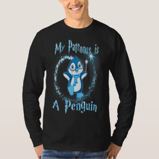 my patronus is a penguin magic gift t shirt