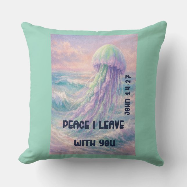 My Peace I Give You Kudde (Framsida)