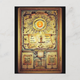 My Personal Bitcoin HODL Inbjudan Vykort