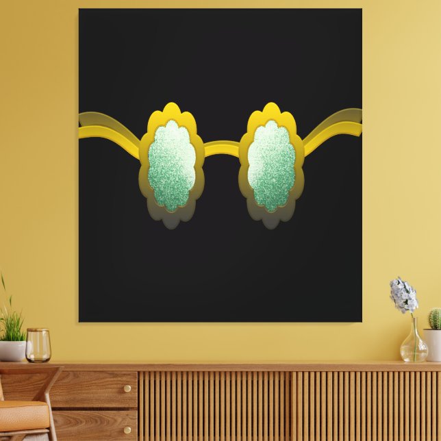 My Polarized Glasses are Ready Canvastryck (Insitu (Vardagsrum))