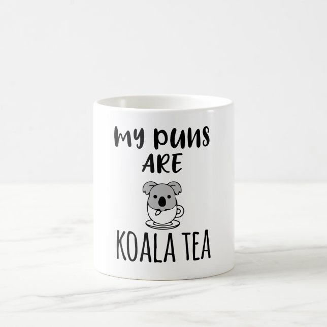 My Puns Are Koala Tea Kaffemugg (Center)